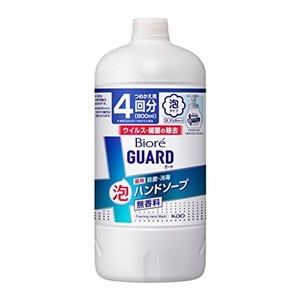 ビオレU 【大容量】 ビオレガード薬用泡ハンドソープ 無香料 つめかえ用 800ML