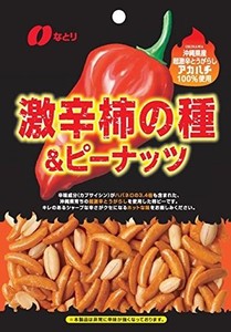 なとり 激辛柿の種&ピーナッツ 60G×10袋