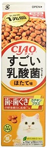 CIAO (チャオ) すごい乳酸菌クランキー 牛乳パック ほたて味 400G