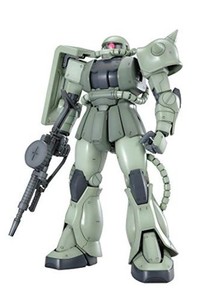 MG 機動戦士ガンダム MS-06J 量産型ザクVER.2.0 1/100スケール 色分け済みプラモデル