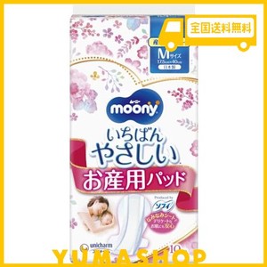 ムーニー お産用ケアパッド M (産後1日目~) 10枚〔お産パッド〕