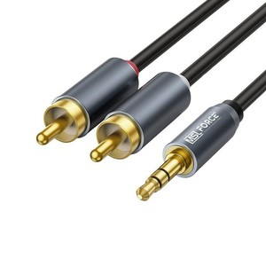 安心の日本企業 3.5MM (オス) 2RCA (オス) オーディオケーブル 1.8M 3極 イヤホン 変換ケーブル ケーブル ミニプラグ HI-FI再生 忠実度再