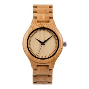 BEWELL 木製腕時計 メンズ 竹 腕時計 クオーツ 竹製 腕時計 軽量 カジュアル 人気 天然木 竹製腕時計 贈り物