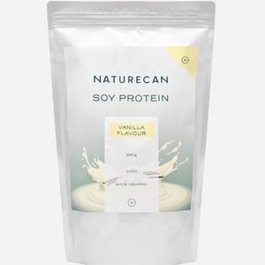 NATURECAN ソイプロテイン 840G サプリメント たんぱく質21G/1食分 スプーン別付 (バニラ)