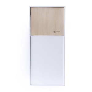 ヤマト工芸 ダストボックス DOORS MINI ホワイト YK12-105 8L