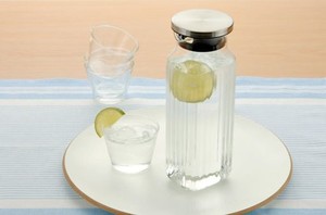 IWAKI(イワキ) ガラス 保存容器 クリア 1000ML スクエアサーバー