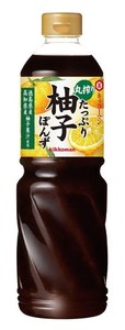 キッコーマン 丸搾りたっぷり柚子ぽんず 1L