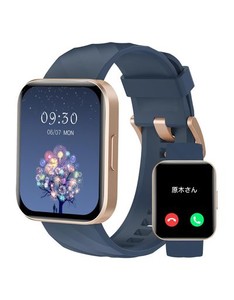 RUIMEN スマートウォッチ IPHONE アンドロイド 対応 通話機能付き SMART WATCH 1.85インチ大画面 レディース メンズ 腕時計 100+種類運動