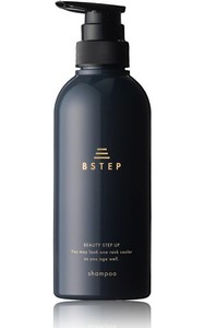 BSTEP シャンプー メンズ スカルプシャンプー 【ハリとコシのある髪×400ML】