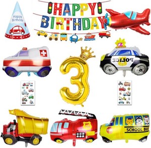 誕生日 飾り付け 男の子、大きな 車 バルーン 誕生日バルーン 3歳 男の子 誕生日プレゼント 誕生日 車 風船 誕生日 バルーン 飾り