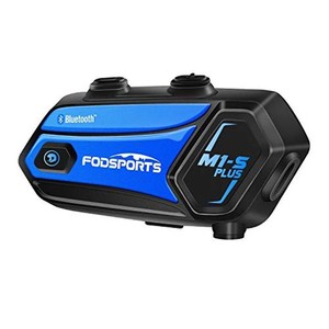 FODSPORTS バイク インカム M1-S PLUS インカム 最大6人同時通話 連続使用20時間 FMラジオ搭載 音楽共有 強い互換性 自動ペアリングイン