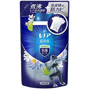 レノア 超消臭+ 抗菌ビーズ スポーツ クールリフレッシュ 詰め替え 430ml