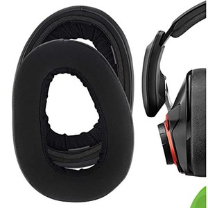 GEEKRIA イヤーパッド COMFORT 互換性 パッド SENNHEISER GSP 600, GSP 670, GSP 500 PROFESSIONAL GAMING ヘッドホンに対応 パッド イヤ