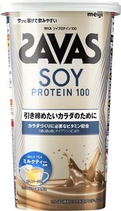 ザバス(SAVAS) ソイプロテイン100 ミルクティー風味 224G 明治