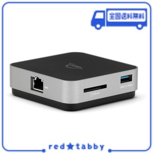 OWC USB-C TRAVEL DOCK E(各種パソコン/タブレット/スマートフォン向け USB 3.2 GEN 1対応ドッキングステーション)アミュレットオリジナ