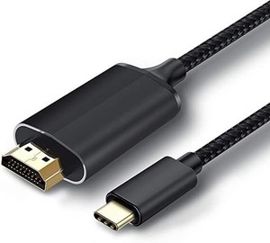 USB TYPE C HDMI 変換アダプターTYPE C HDMI変換ケーブル4K USB TYPE C TO HDMI 映像出力3M 接続ケーブル THUNDERBOLT3 タイプC TO HDMI 