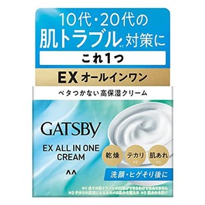 gatsby(ギャツビー) exオールインワンクリーム [ しっとり 高保湿 ] メンズ スキンケア 乾燥 テカリ 肌あれ