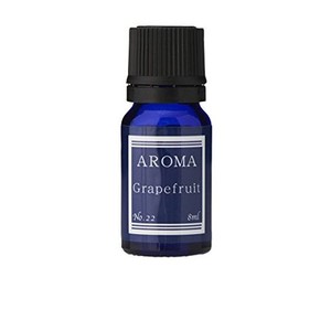 ブルーラベル アロマエッセンス8ML グレープフルーツ(アロマオイル 調合香料 芳香用)