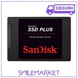 SANDISK SANDISK 内蔵 2.5インチ SSD / SSD PLUS 240GB / SATA3.0 / 3年保証 / SDSSDA-240G-G26