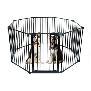 AIKENN 犬 サークル ペットフェンス ペットケージ ペットサークル 室内 中型犬 小型犬 猫 うさぎ 小動物用ゲージ 複数連結可能 形組み換