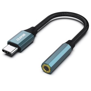 【ハイレゾ音質】BENFEI DAC 24BIT/96KHZ USB C - 3.5MM イヤホン 変換アダプタ、USB C TO AUX オーディオアダプタ IPHONE15シリーズ/IPA