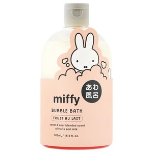 グローバル プロダクト プランニング MIFFY ミッフィー バブルバス フルーツオ・レの香り 500ML 入浴剤 泡風呂(プレゼント ギフト 贈り物