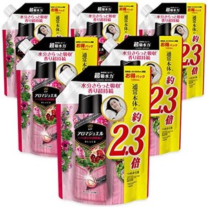 [ケース品] レノア ハピネス アロマジュエル 香り付け専用ビーズ ざくろブーケ 詰め替え 1,080ML X6袋