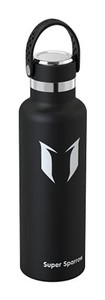 SUPER SPARROW 水筒 真空断熱スポーツボトル 350ML/500ML/750ML/1.0L 316プレミアムステンレススチールボトル 100％BPAフリー 超軽量 魔