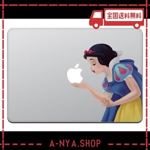 カインドストア MACBOOK AIR/PRO 13インチ マックブック ステッカー シール 白雪姫 りんごを持つ白雪姫 13インチ M815-13