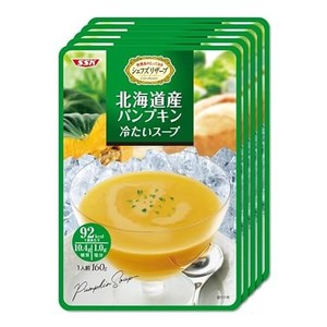 清水食品 SSKセールス シェフズリザーブ 北海道産パンプキン冷たいスープ 160G×5個