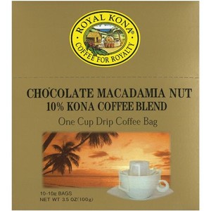 ROYAL KONA (ロイヤルコナ) チョコレートマカダミアナッツ ワンドリップ 100G