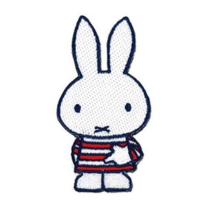 ミノダ MIFFY しましま ワッペン ミッフィー D02Y9820