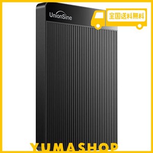 UNIONSINE 外付け ハードディスク 超薄型外付けHDD ポータブルハードディスク 320GB 2.5インチ USB3.0に対応 PC/MAC/PS4/XBOX/テレビ録画