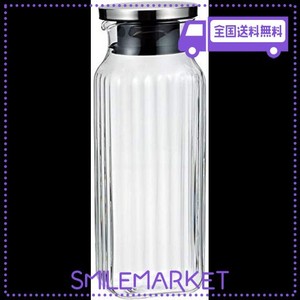 IWAKI(イワキ) ガラス 保存容器 クリア 1000ML スクエアサーバー