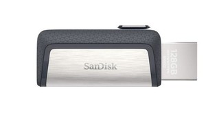 【128GB】 SANDISK サンディスク USBメモリー USB3.1対応 TYPE-C & TYPE-Aデュアルコネクタ搭載 R:150MB/S 海外リテール SDDDC2-128G-G46