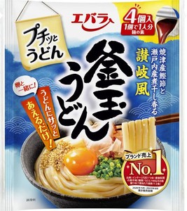 エバラ プチッとうどん 釜玉うどん (23G×4個) ×4袋