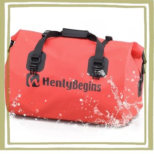 ヘンリービギンズ(HENLY BEGINS) デイトナ バイク用 シートバッグ 防水 60L DH-749 レッド 20049