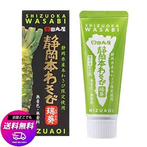 「静岡本わさび瑞葵 70G」 山葵 ねりわさび 練りわさび チューブ すりおろし 薬味 調味料 スパイス 静岡名産 静岡みやげ お土産