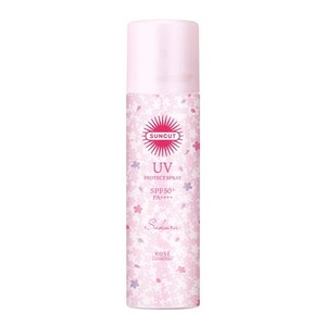 サンカット KOSE 日焼け止め UV スプレー SPF50+ PA++++ ウォータープルーフ 桜の香り 100グラム (X 1)