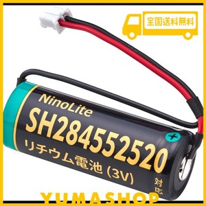 NINOLITE(NINOLITE) CR17450E-R-CN10、CR17450E-N-CN10、CR17450WK21、SH284552520 対応 大容量リチウム電池 住宅火災警報器交換用電池、