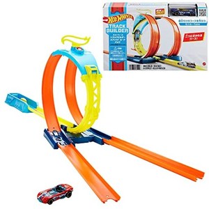 ホットウィール(HOT WHEELS) トラックビルダー スプリット ループ パック 【6才~】 HDX77 オレンジ