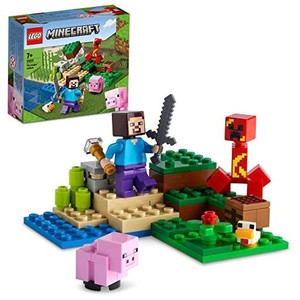 レゴ(LEGO) マインクラフト クリーパーとの対決 21177 おもちゃ ブロック プレゼント テレビゲーム 男の子 女の子 7歳以上
