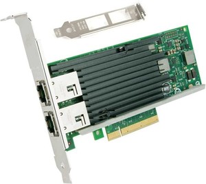 INTEL X540-T2 10GBPS LANカード デュアルRJ45ポート 10GBE ネットワークカード PCIE X8 NIC