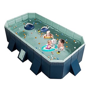 【新登場 プール 空気入れ不要】プール 折りたたみ 空気注入不要 大型プール 家庭用プール 組立不要 10Sで打開 子供 プール 折り畳み式 