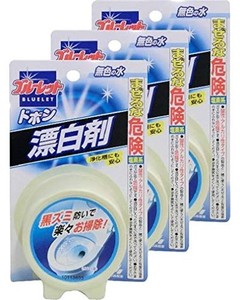 【まとめ買い】ブルーレット ドボン 漂白剤 トイレタンク洗浄剤 無色の水 120Ｇ×3個