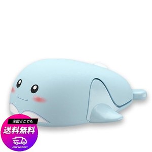 ワイヤレスマウス 2.4GHZ かわいい動物イルカの形 小型 軽量 静音 無線マウス 電池式 光学式 面白いキャラクターマウス 女性用 子供用 PC