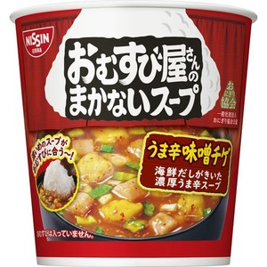 日清食品 おむすび屋さんのまかないスープ うま辛味噌チゲ インスタントスープ 13G×6個