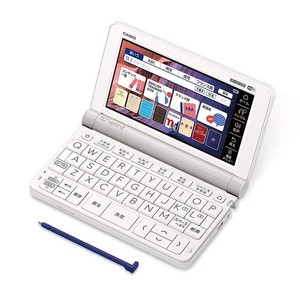 カシオ 電子辞書 フランス語 エクスワード XD-SX7200 57コンテンツ(フランス語11コンテンツ) XD-SXN72 特典付きセット ホワイト