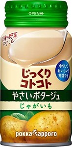 ポッカサッポロ じっくりコトコトやさいポタージュじゃがいも 170G × 30本