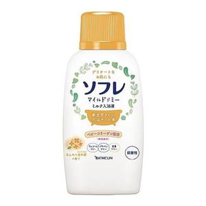 ソフレ マイルド・ミー ミルク入浴液 ふんわり金木犀の香り 720ML(約12回分) バスクリン 液体タイプ バスミルク